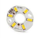 LEDGUHON COB LED Chip 5V 3W Warm White Module Model JY-3WW5V31MM10-0