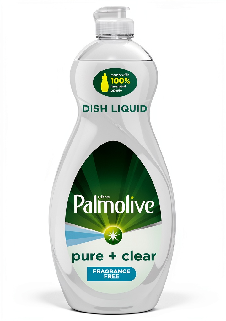 Installing Palmolive Ultra Pure + Clear Liquid Dish Soap 32.5 Fl Oz Pack of 3 on a kitchen counter
