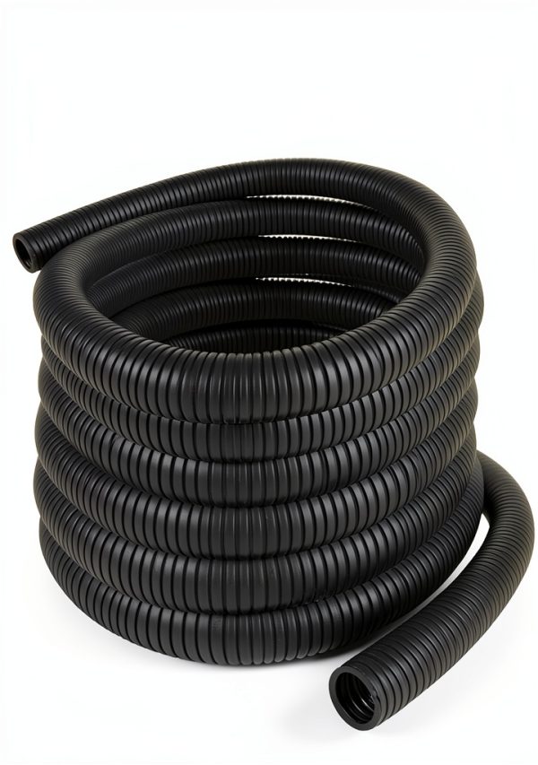 Closed 2pcs 5.2mmx7.2mm Inch Flexible Electrical Tubing-16.4ft Cord Protector Electric Wires Covers, Automotive Wire Flexible Conduit, Plastic Wire Cover with Cable Zip Tie.-3