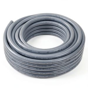 Carlon 15005-100 1/2" Liquidtight Flexible Non-metallic Conduit, Gray, 100 Foot-0