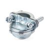 Cable Connector QWORK 3/4" Clamp Metal – Zinc Alloy, 25‑Piece Set-1