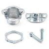 Cable Connector QWORK 3/4" Clamp Metal – Zinc Alloy, 25‑Piece Set-2