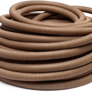 Sealproof 1" ENT PVC Electrical Nonmetallic Tubing, 100FT Smurf Tube Flexible Conduit-0