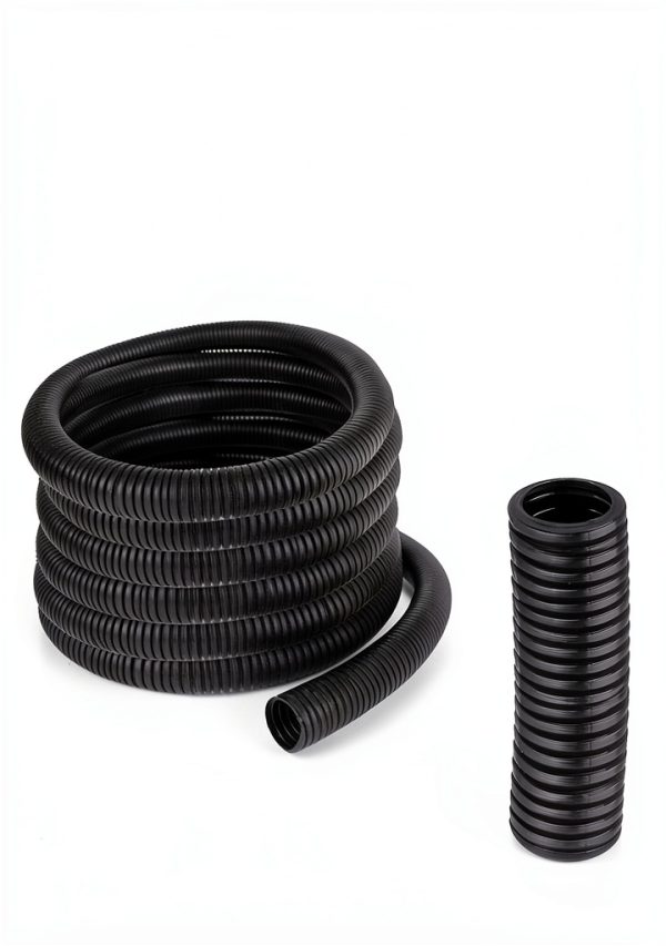 Closed 2pcs 5.2mmx7.2mm Inch Flexible Electrical Tubing-16.4ft Cord Protector Electric Wires Covers, Automotive Wire Flexible Conduit, Plastic Wire Cover with Cable Zip Tie.-1